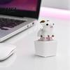 Сенсорная тактильная игрушка-антистресс 1/2 шт. Клавиатура-коза Fidget со звуком, Перезаряжаемая игрушка-щелкалка для пальцев в виде овцы, Брелок-животное с кнопкой для снятия стресса