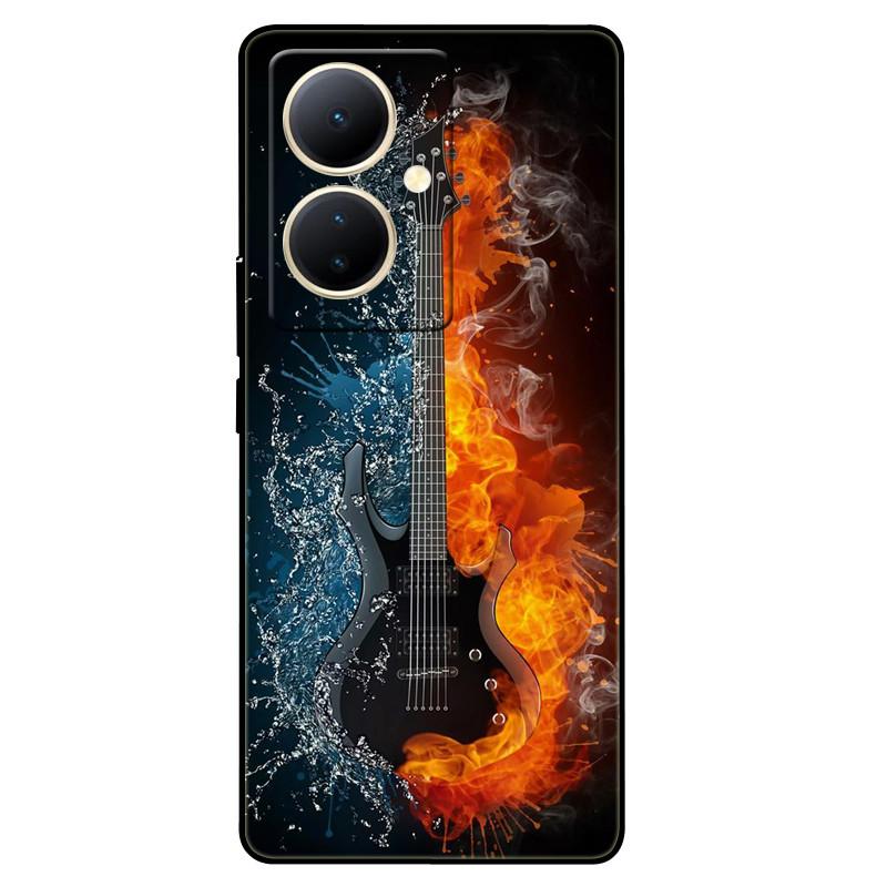 Чехол для Vivo V29 Lite 5G Глобальный ТПУ Силикон Волк Львы Чехол для телефона Для VIVO V29 LITE 6.78 Funda на V29Lite Кошка Животные Чехлы