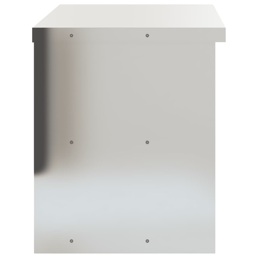 Stainless Steel Wall Mounted Kitchen Cabinet with Shelf