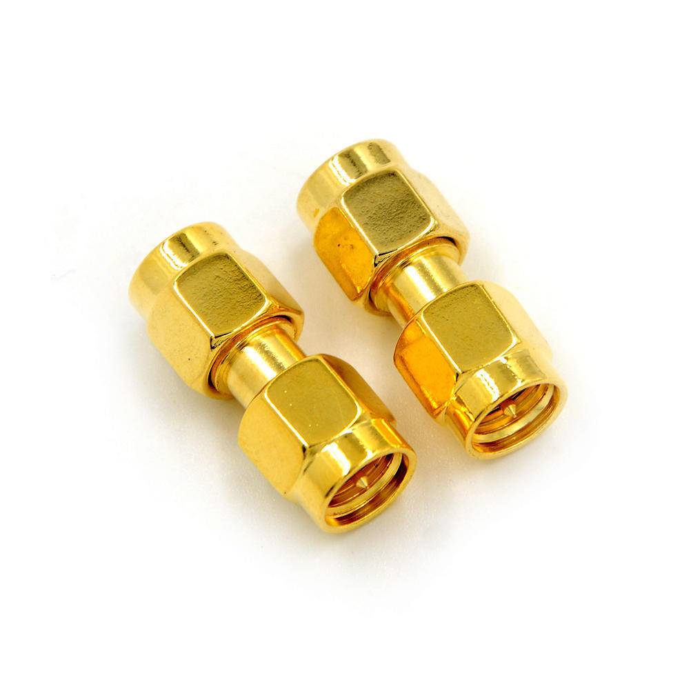 2 шт. SMA Male To SMA Male Plug In Series Rf Coaxial Adapter Connector