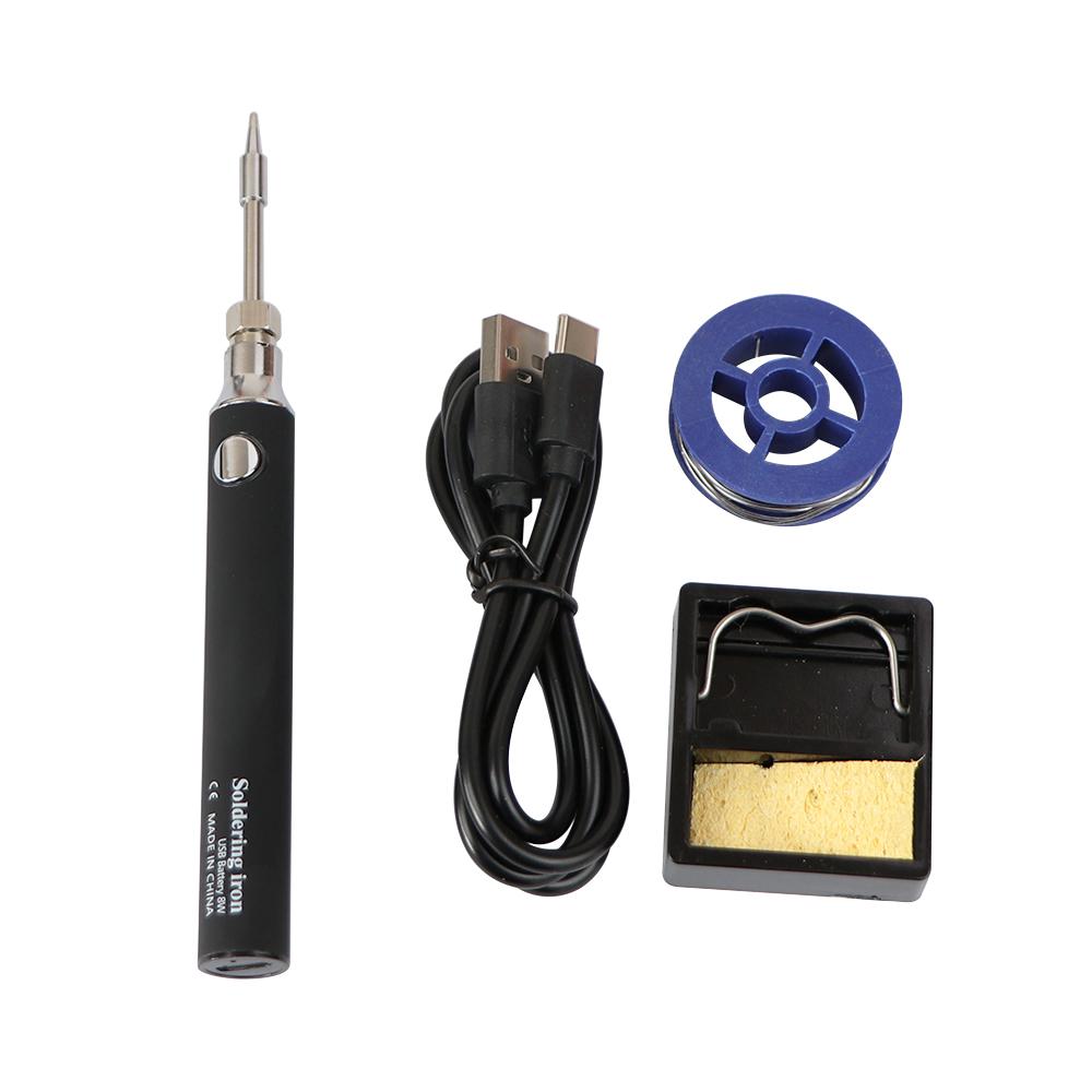 Портативный паяльник с мини-USB и беспроводной зарядкой