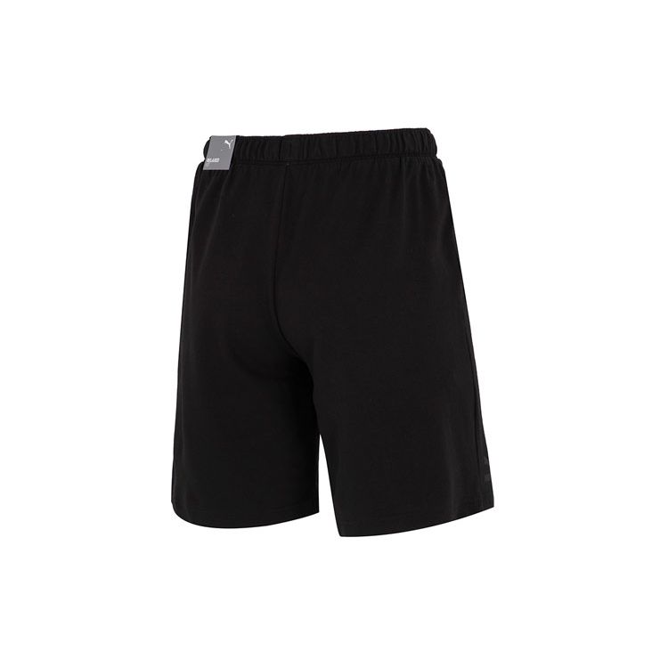 Puma Шорты FF Knit Logo Мужские Брюки Черные 538777-01