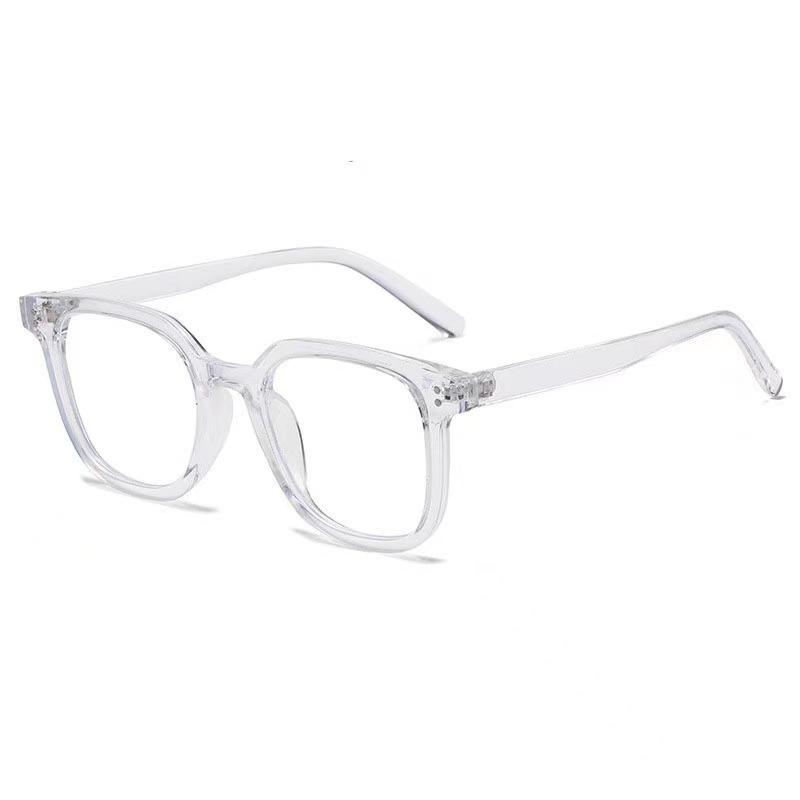 Anti-Blue Light Glasses Simple Square Eyewear Women Men Fashion Luxury Eyeglasses Blue Light Blocking Man Lady Computer Eyeglas