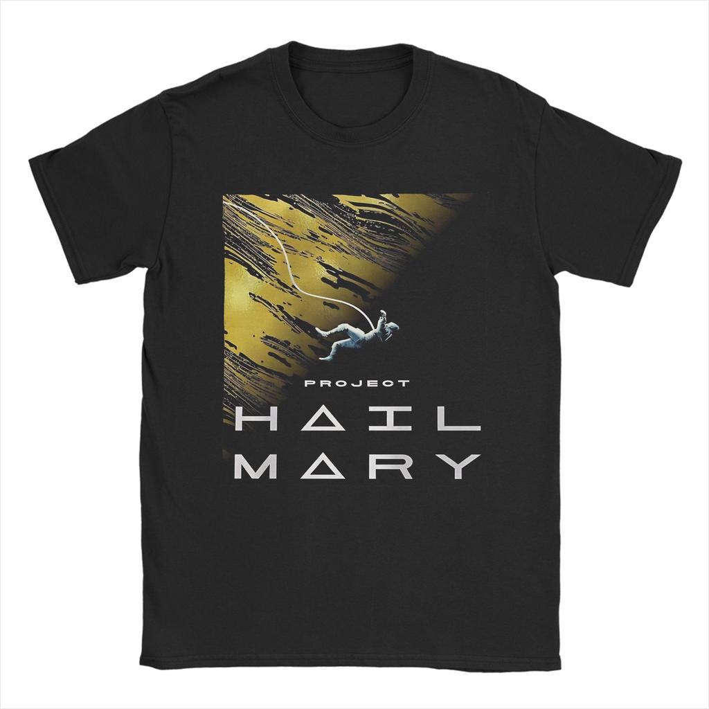 New Arrival Project Hail Mary SciFi Movie T Shirt for Unisex Women  100 Cotton Tshirts Short Sleeve Tops