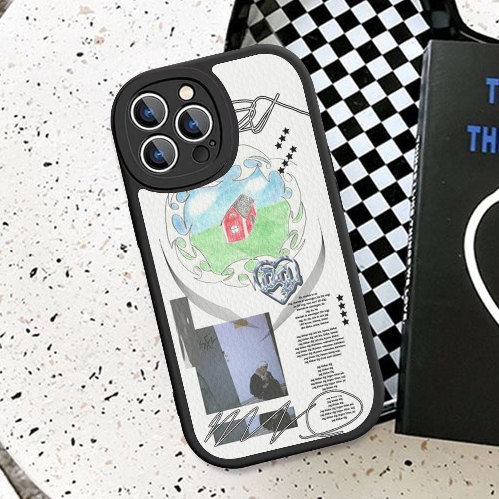 Bladee 333 Drain Gang IceDancer Eversince Билет Чехол для телефона Жесткая кожа Для IPhone 16 15 14 Mini 14 Pro Max Xs X 8 Plus Fundas