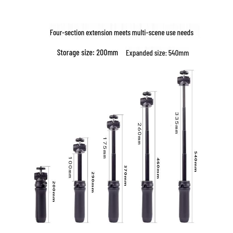 Многофункциональный портативный штатив и палка для селфи для прямых трансляций и фотографии