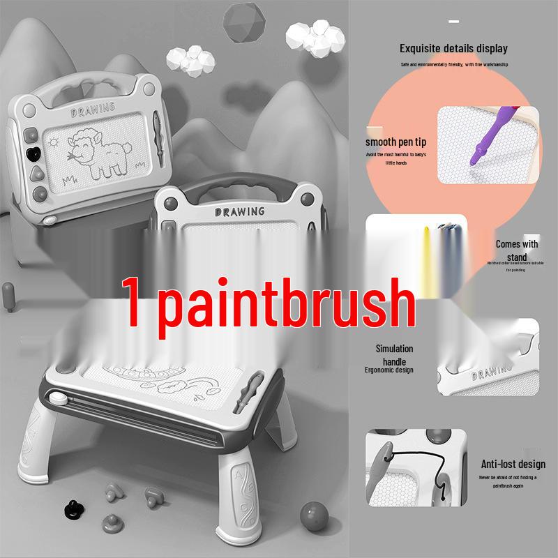 Многоцветная магнитная доска для рисования для малышей (Возраст 1-3 года) - Креативная игрушка-дудл для мальчиков и девочек