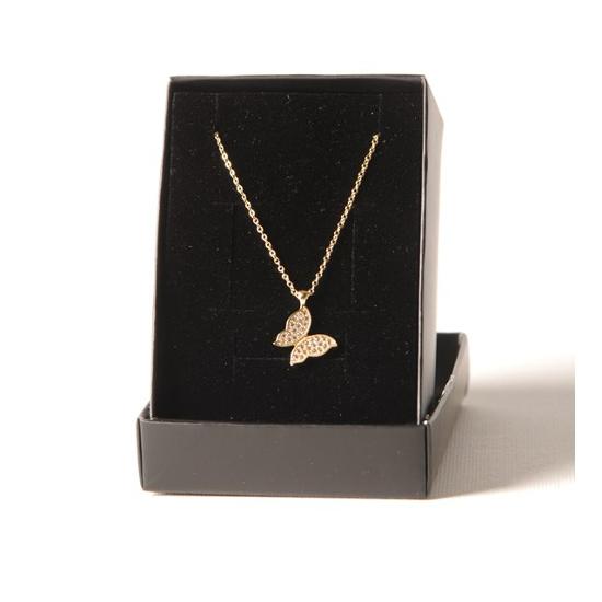 3D Moon Night Light 12 Cm and Butterfly Pendant Decorative Stand