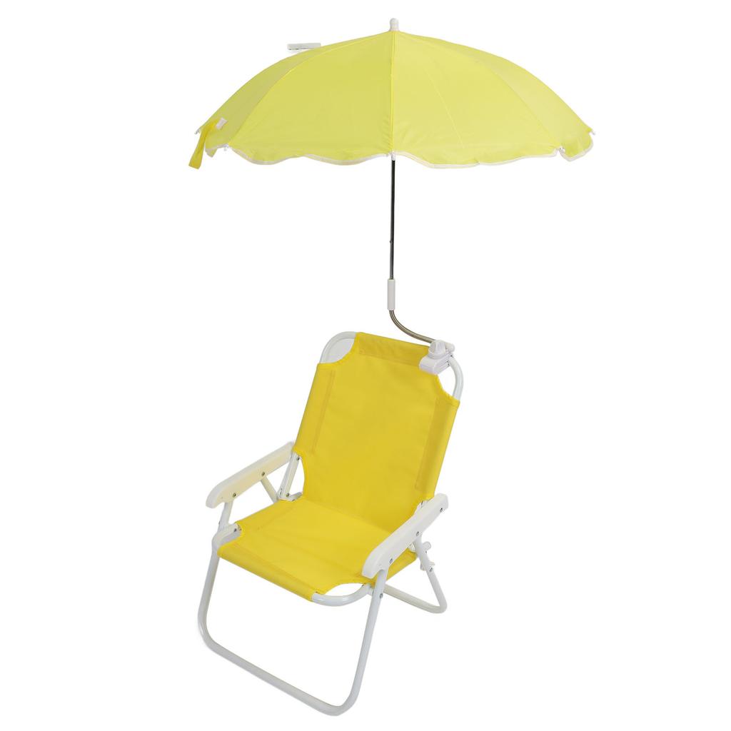Children Beach Chair Folding Portable Camping Chairs Outdoor Lawn Sand Chair with Umbrella for