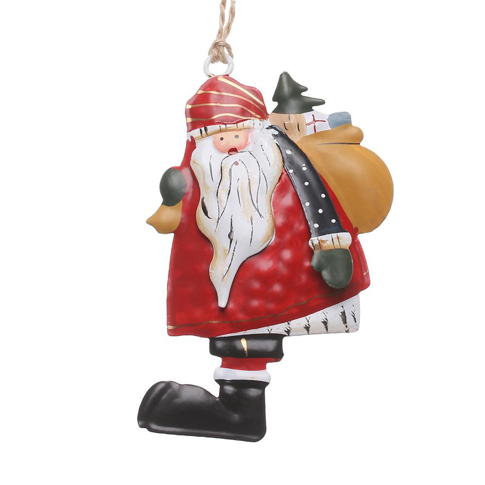 Drop Ornaments Festival Supply Christmas Decorations Santa Claus Cartoon Angel Hanging Pendants