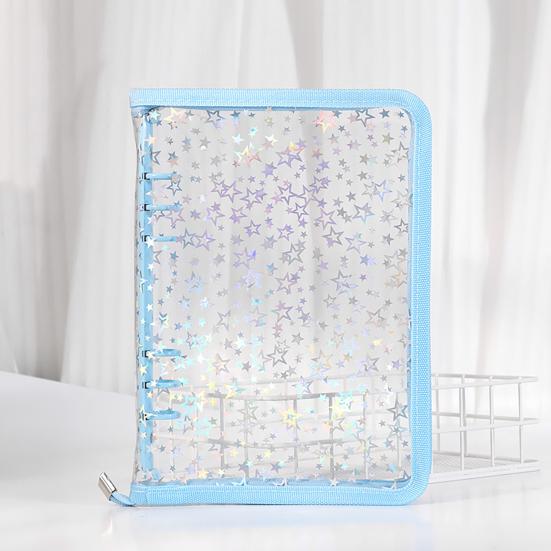 Органайзер для наклеек, папка-регистратор, А5, книжная оболочка с отрывными листами, блестящая обложка, регулируемый дизайн, многоразовая книга-наклейка, держатель для альбома, дисплей для хранения книг