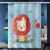 Bathroom Thickened Waterproof Curtain Mildew Proof Shower Curtain Shower Partition Curtain Shower Curtain Bathroom Curtain Free Perforation