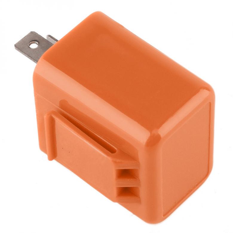 Реле указателя поворота для мотоцикла, 12 В, 2-контактный регулируемый светодиодный индикатор скорости мотоцикла