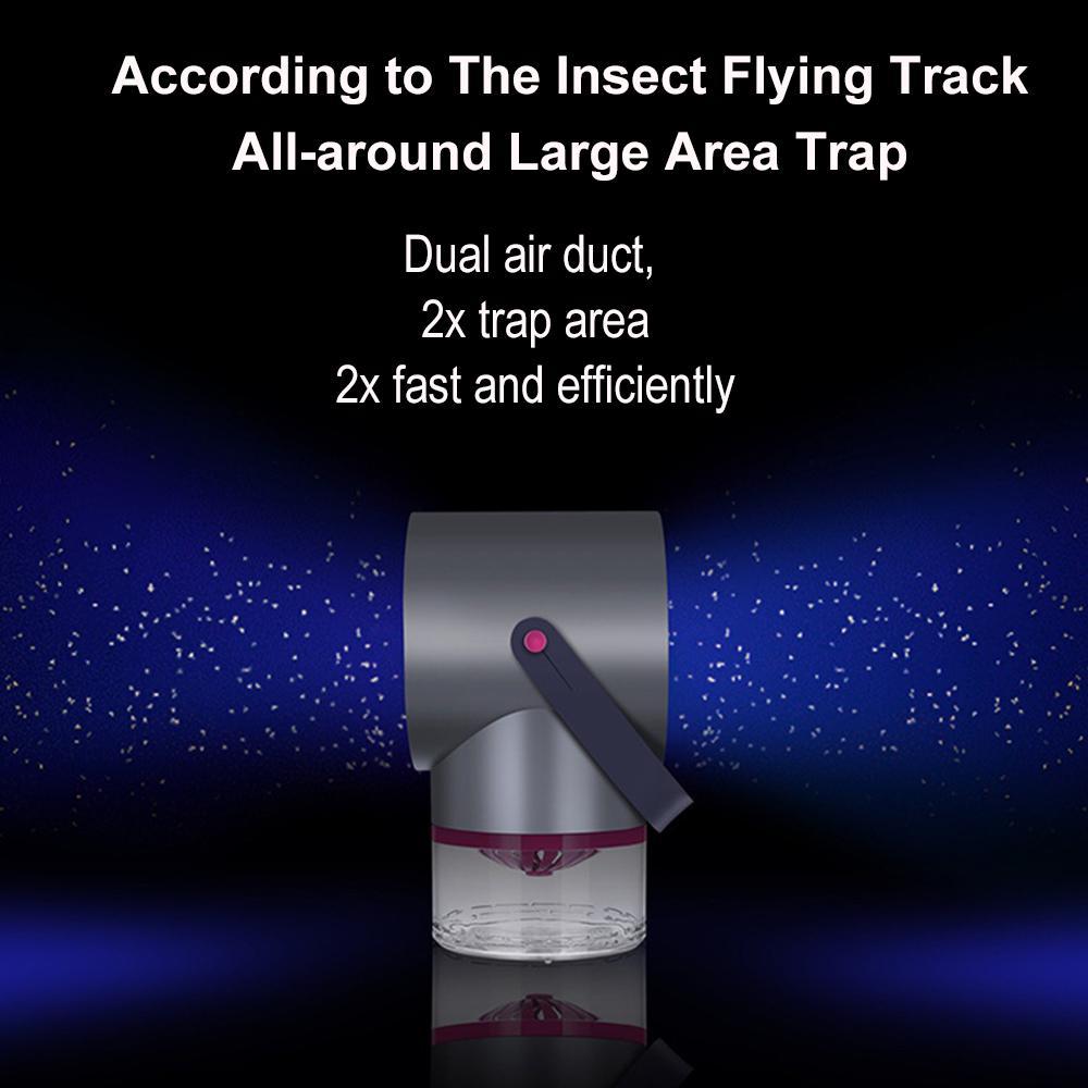 Electric Indoor Mosquito Trap Insect Mosquito Killer USB UV Lamp Bug Catch No Noise No Radiation Insect Killer Flies Trap Lamp No Zapper