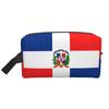 Dominican Republic Flag Print Storage Bag Large Capacity Travel Makeup Organizer for Women Men Waterproof Cosmetic Bag