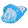 1X Feet Slipper Foot Massage Shower Cleaner Scrubber Bath Brush Bristle Massager