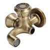 Single Cold Water Water Tap Brass Faucet Retro Washing Machine Faucet  Kitchen