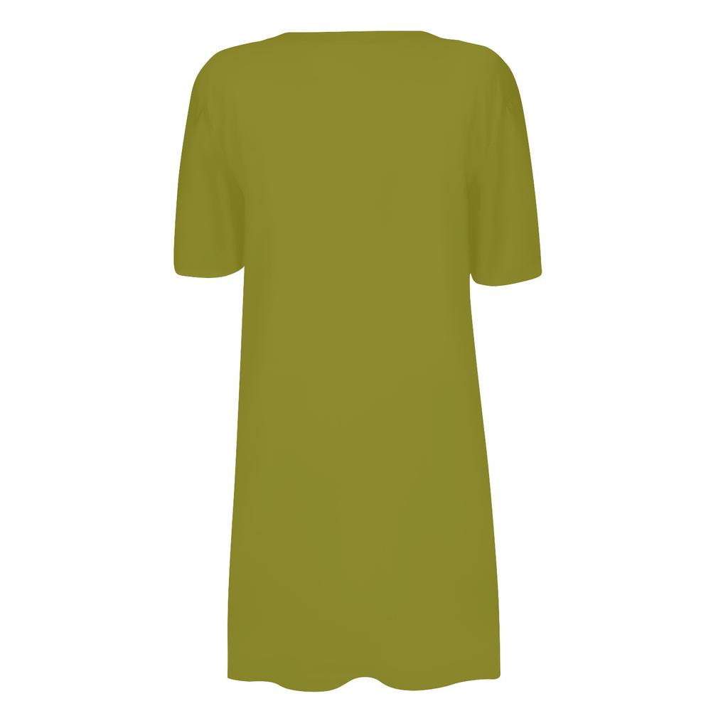 Women's Fashion Loose Casual Pocket Solid Color Cardigan Short Sleeve Jacket Top