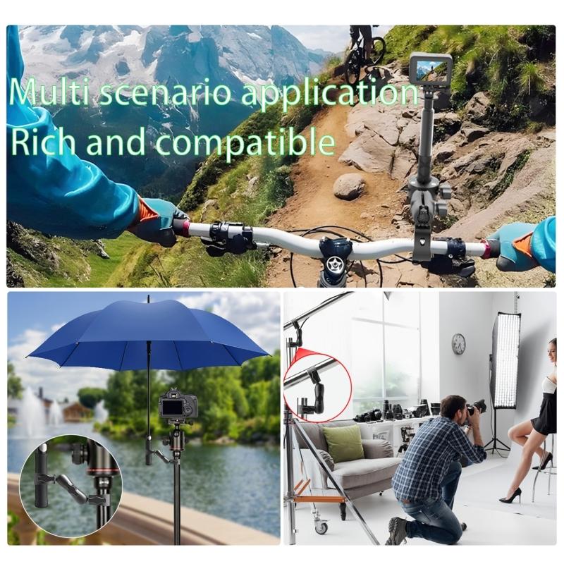 Надежное крепление для экшн-камер Крепление-зажим Улучшает впечатления от съемки Простое в использовании решение для записи