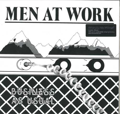 LP Пластинка MEN AT WORK - Business As Usual (-180г) MOVLP1452 Music On Vinyl, 2017 Европа Рок