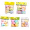 6Pcs/Set Hanging Decor Decorative Bright-colored Cute Attractive Beautiful Easter Egg Widget for Party