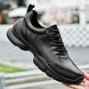 Fashion Stylish Trend Men's Walking Shoes Genuine Leather Sports Footwear Fashion Male Casual Shoes Non-Slip Running Sneakers Trainers