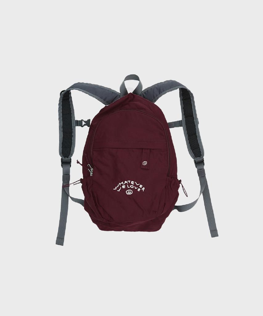Рюкзак Ooowl из нейлона Мы любим бордовый