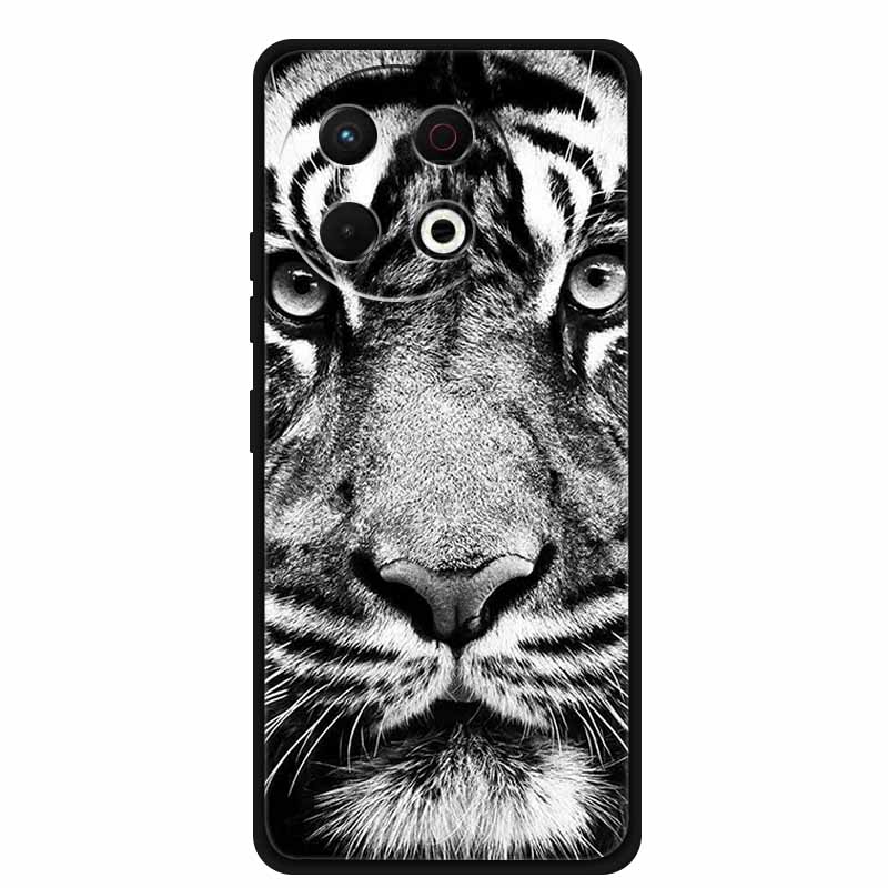Чехол для Tecno Spark 30 Pro 4G Spark30 Pro Coque Черный Силиконовый Мягкий Задний Чехол Чехол для Телефона Tecno Spark 30 Pro 30Pro Сумка