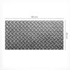 Desk Pad for Keyboard and Accessories Metal Grid 90x45 cm