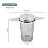 304 Stainless Steel Tea Strainer Reusable Tea Drain Tea Infuser Tea Leaf Spice Tea Filter Kitchen Accessories
