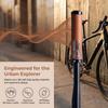 Leather Material Bike Leather Handle Cover Shock-absorbing Bike Cowhide Grip  Bicycle Accessory
