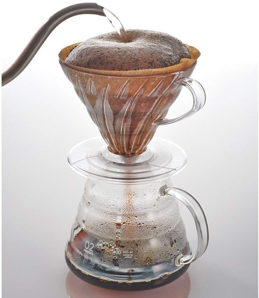 Hario V60 (01) - воронка для приготовления проливного кофе, на 1-2 чашки