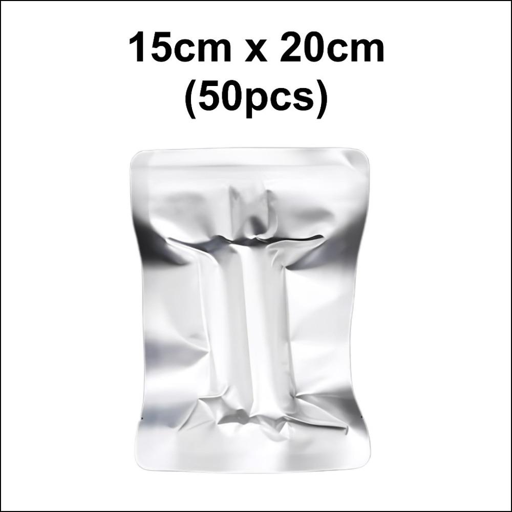 50 ШТ. Термостойкий пакет для хранения пищевых продуктов Реторт-пакет Вакуумный запайщик Алюминиевые вакуумные пакеты Термозапаиваемый пакет Хранение орехов