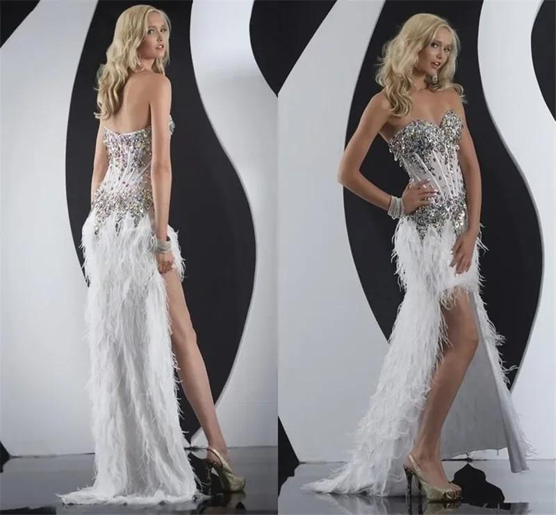 1M 5M 10Meter 8-10Cm Black Ostrich Feather Trims Natural White Ostrich Feather For Craft Ribbon Fringe For Skirt Party Clothing