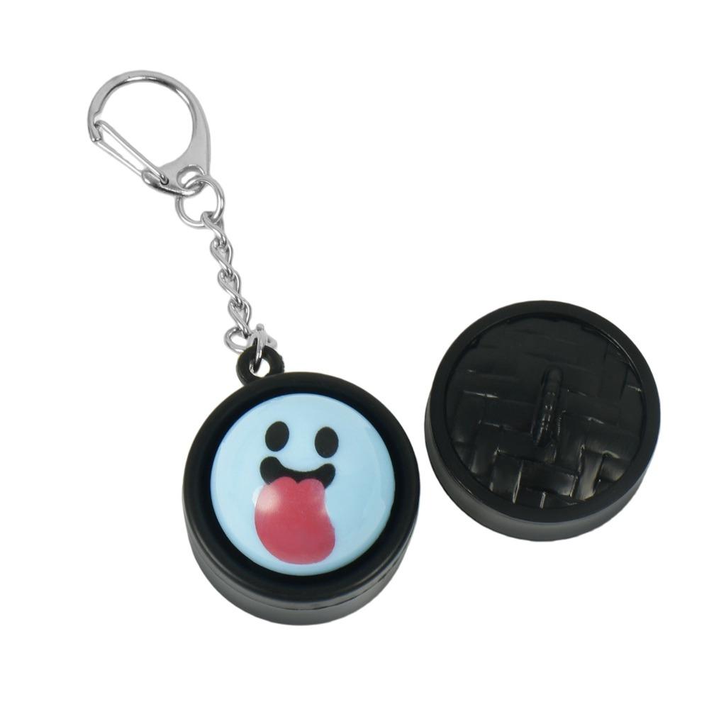 Click Sound Halloween Steamer Fidget Keychain 3D Printed Halloween Face Stress Charm Desktop Play