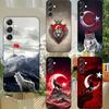 Чехол для телефона Turk Wolf Turkey Flag для Samsung S25, S24, S21, S22, S23, S30, Ultra, S20, Plus, Fe, Lite, Note, 10, 9, 5G Черный