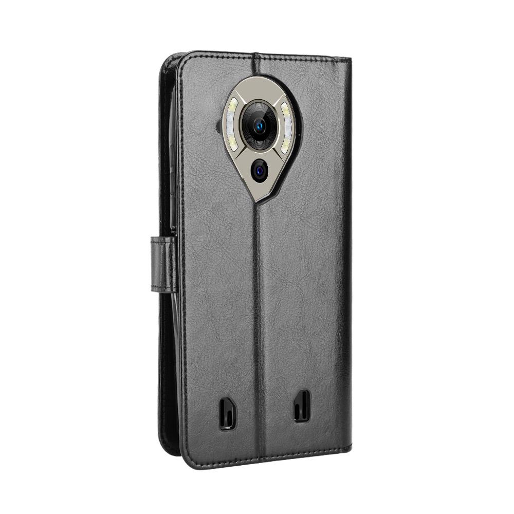 for Oukitel WP16 Wallet Case with Kickstand & Card Slots – Shockproof, Dustproof, Business Heavy Duty Flip Leather Cover