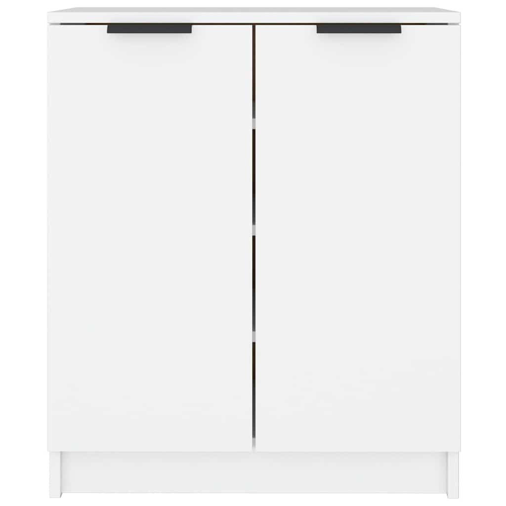 vidaXL Schuhschrank Weiß 59x35x70 cm Holzwerkstoff