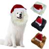 Dog Christmas Costume Lions Mane Wigs And Santa Hat For Holiday Parties Pet Dress Up