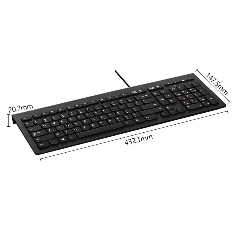 Lenovo M120K Проводная Ультратонкая Клавиатура