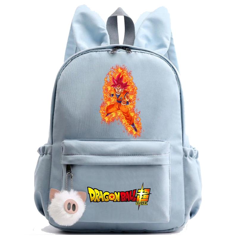 Аниме Dragon Ball Сумка Большая вместимость Подросток Девочки Мальчик Дышащий Рюкзак Назад В Школу Сумка Для Книг Мужчины Женщины Досуг Дорожная Сумка Повседневная Сумка День Рождения