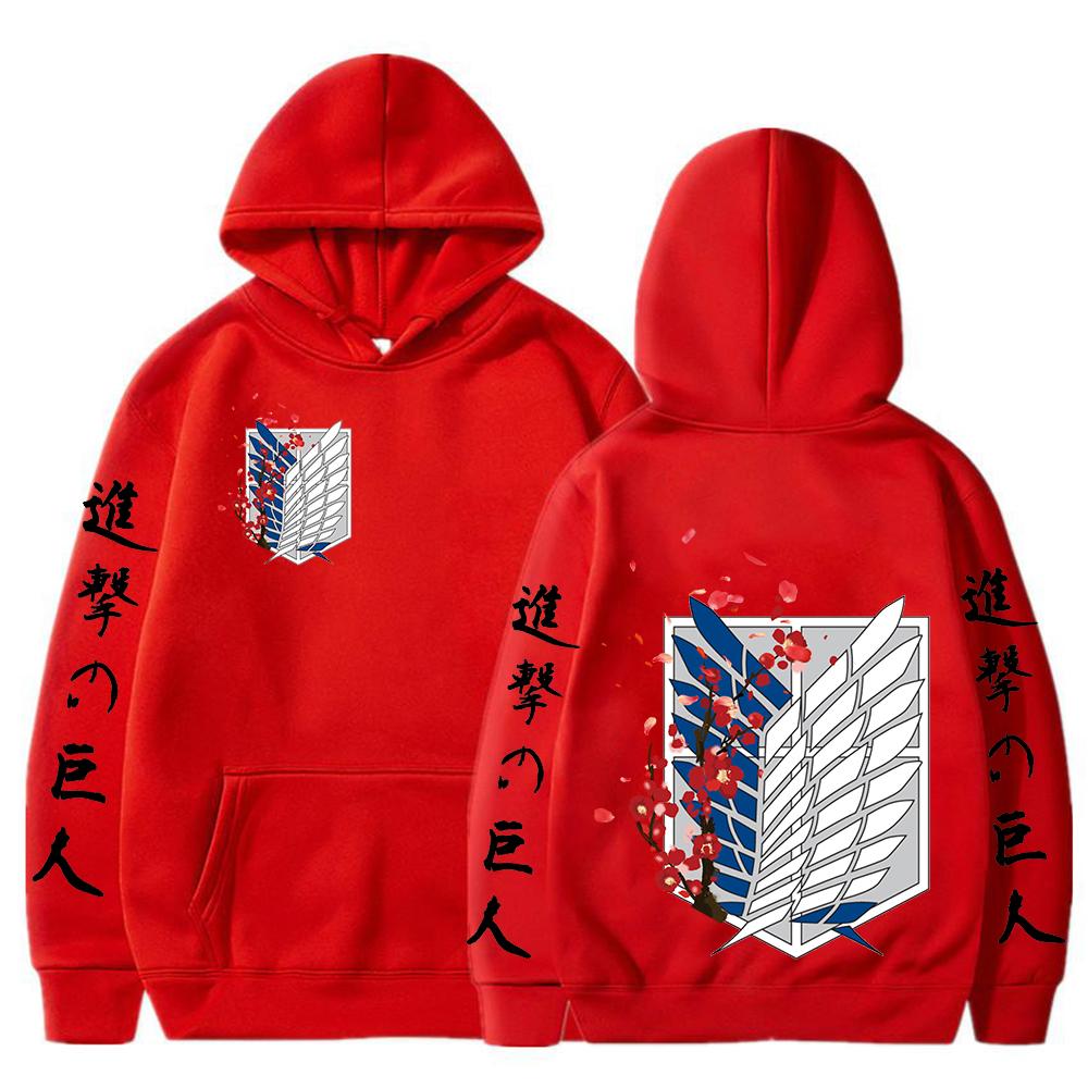 Атака Титанов, женская модная толстовка с капюшоном в стиле Харадзюку, толстовки с принтом аниме, мужская толстовка, уличная одежда, топы, толстовка, женская одежда