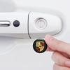 AABKW1 4PCS Car Door Lock Eye Stickers Protect Against Dirt Stickers For Porsche 911 Cayenne Carrera-GT 928 Panamera Boxster Macan 918