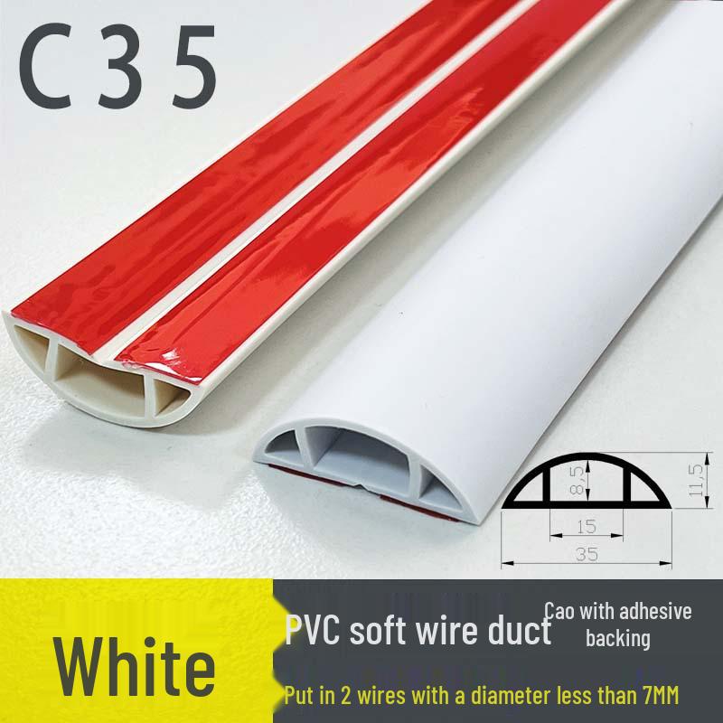 Мягкий ПВХ кабельный канал для пола: Изолированный самоклеящийся канал для прокладки проводов с толстой защитой от наступания