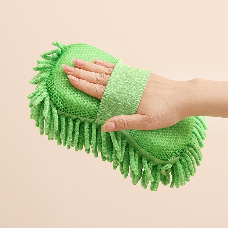 Автомойка из микрофибры синель, губка для мытья автомобиля, щетка для мытья, коврик для мытья, полотенце, авто перчатки, аксессуары для укладки, гаджет