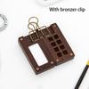 Wooden Wooden Paint Empty Box Empty Box 8 Grid 0.5ml Watercolor Paint Palette  Drawing Tool