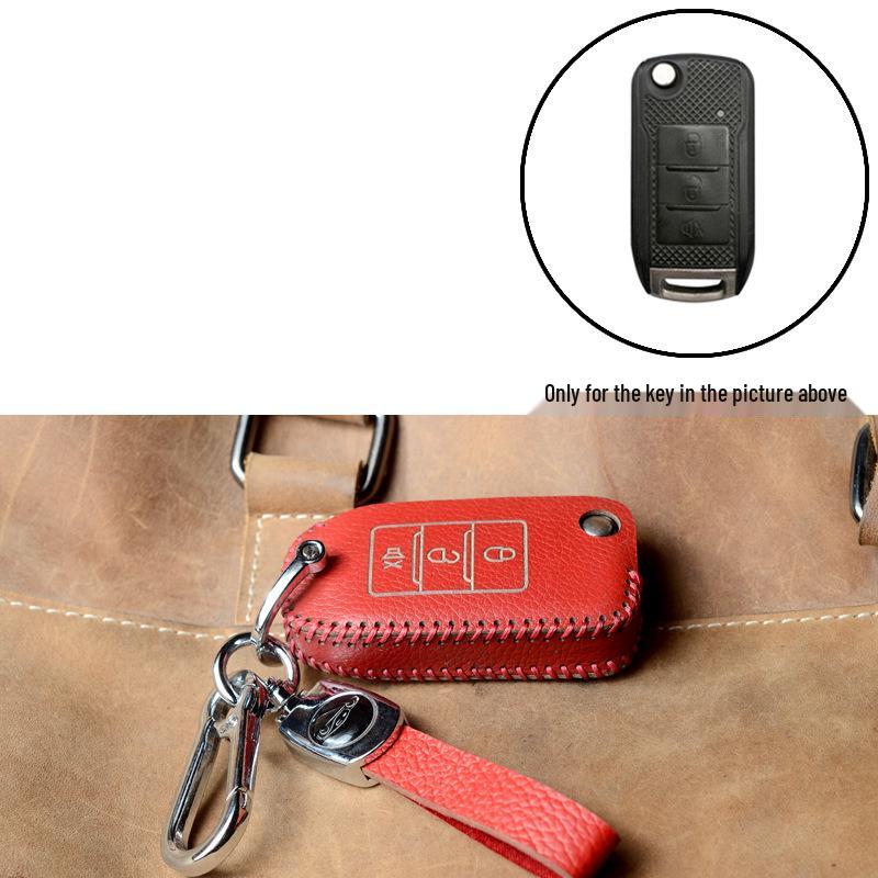 Rolls-Royce Style Cowhide Key Bag for Remote Control Modification