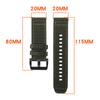 20mm Watch Band for Samsung Galaxy Watch7 40mm/44mm/Garmin Forerunner 165 Nylon Woven Strap