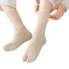 Two-toed Sock Children's Winter and Autumn Padded and Thickened Warm Extra-thick Thumb-separated Toe Socks Winter Long Socks