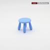 1/12 Dollhouse Miniature Furniture Round Stool Chair For Kids Pretend Play Toy House Decor Children Toy Dollhouse Accessories